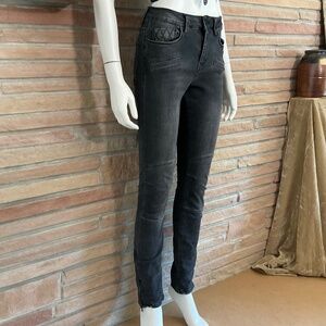 European Black Skinny Jeans